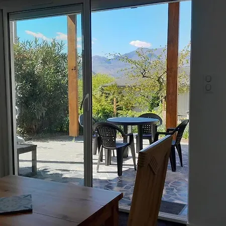 Vue Sur La Chaine Des Pyrenees